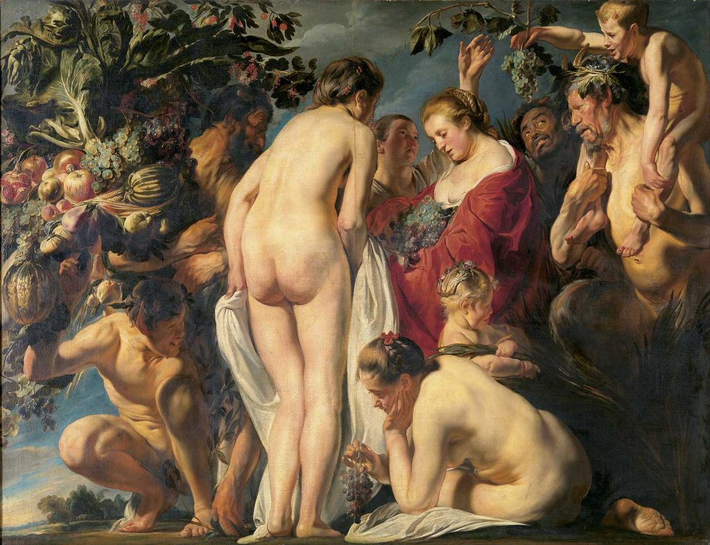 Jacob Jordaens Bereket Alegorisi