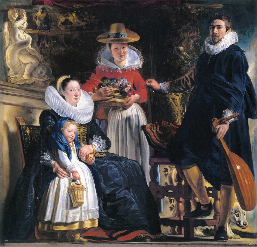 Jacob Jordaens Sanatçının Ailesi