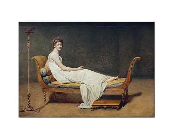 Jacque Louis David Madam Recamier