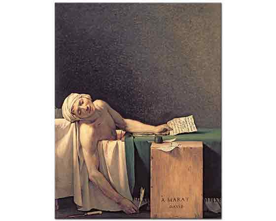 Jacque Louis David Marat'ın ölümü