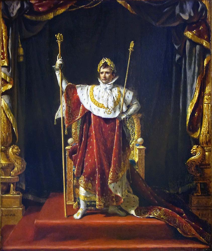 Jacque Louis David Napolyon'un Portresi