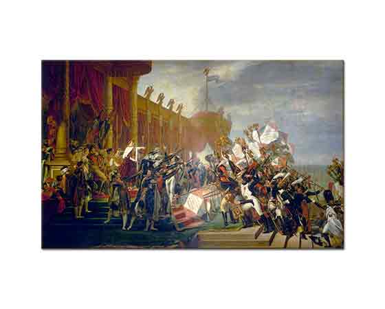 Jacque Louis David Ordunun Imparator üzerine Yürüyüşü