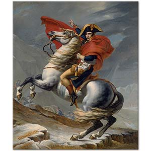 Jacque Louis David Napolyon St Bernard Geçidinde