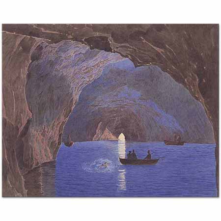 Jakob Alt Mavi Mağara Kapri Adası