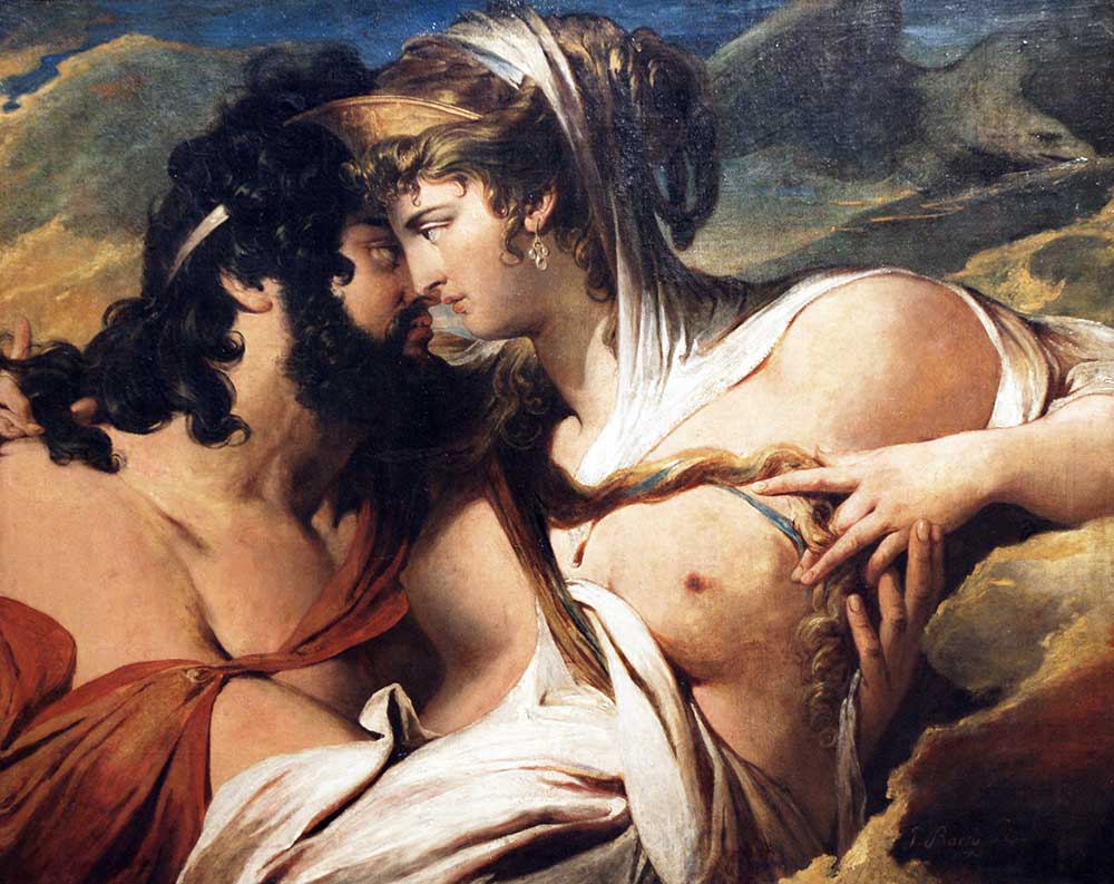 James Barry Jüpiter ve Juno Ida Dağında