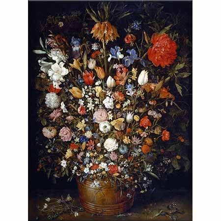 Jan Brueghel the Elder Çiçek Demeti