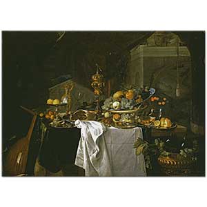 Jan Davidsz de Heem Tatlılı Natürmort