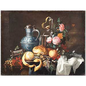 Jan Davidsz de Heem Natürmort