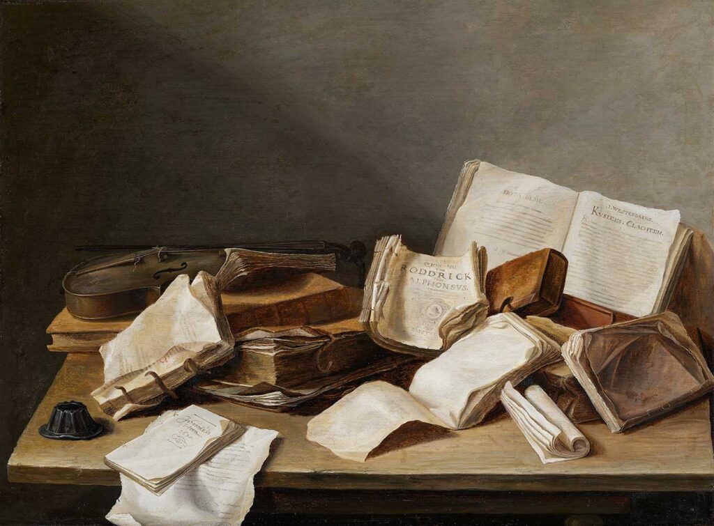 Jan Davidsz de Heem Kitaplı Natürmort