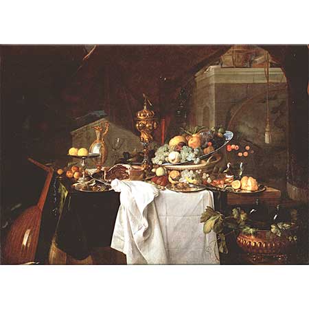 Jan Davidsz de Heem Tatlılı Natürmort