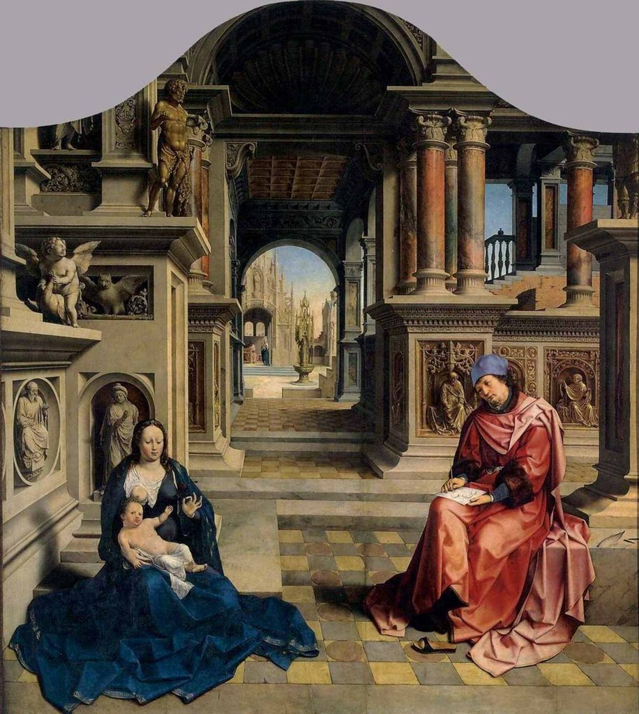 Jan Gossaert Meryem ve Çocuğu