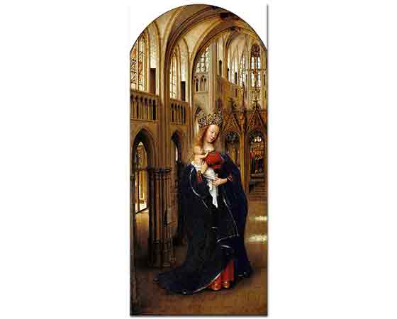 Jan van Eyck Kilisedeki Madonna