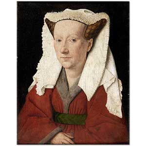 Jan van Eyck Margaret van Eyck'in Portresi