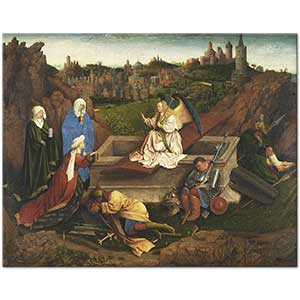 Jan van Eyck Üç Mary Mezar Başında