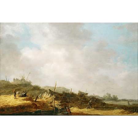 Jan van Goyen Kumullu Manzara