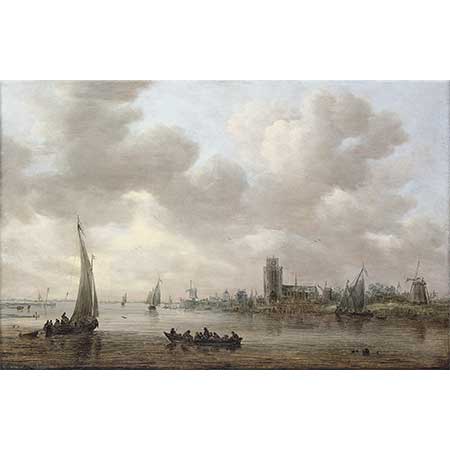 Jan van Goyen Maas Manzarası