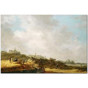 Jan van Goyen Kumullu Manzara