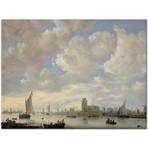 Jan van Goyen Dordrecht'ten Bakış