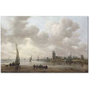 Jan van Goyen Maas Manzarası
