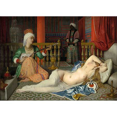 Jean Auguste Dominique Ingres Haremde