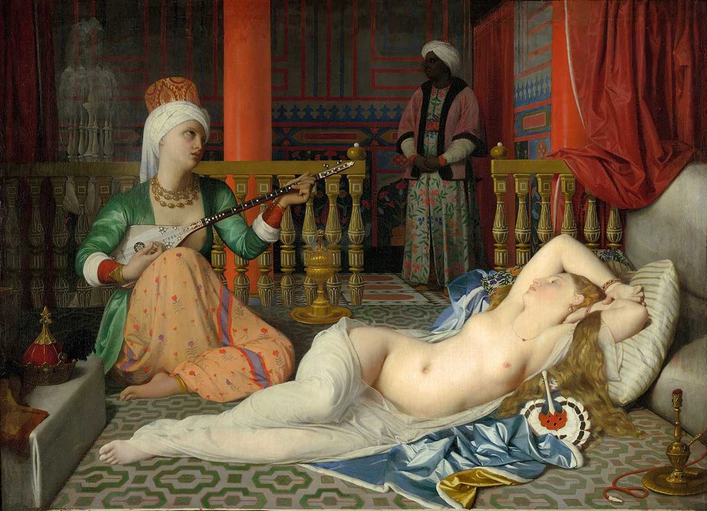 Jean Auguste Dominique Ingres Haremde