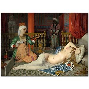 Jean Auguste Dominique Ingres Haremde