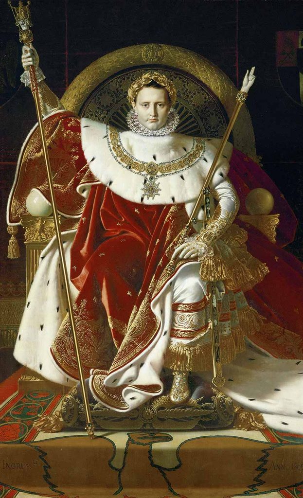 Jean Auguste Dominique Ingres Napoleon I
