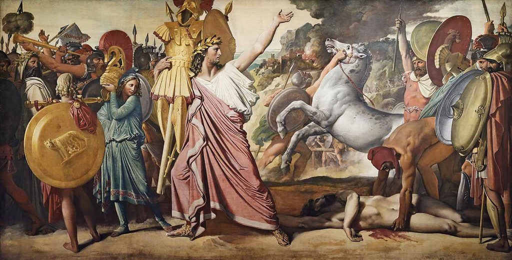 Jean Auguste Dominique Ingres Romulus Acron Fatihi
