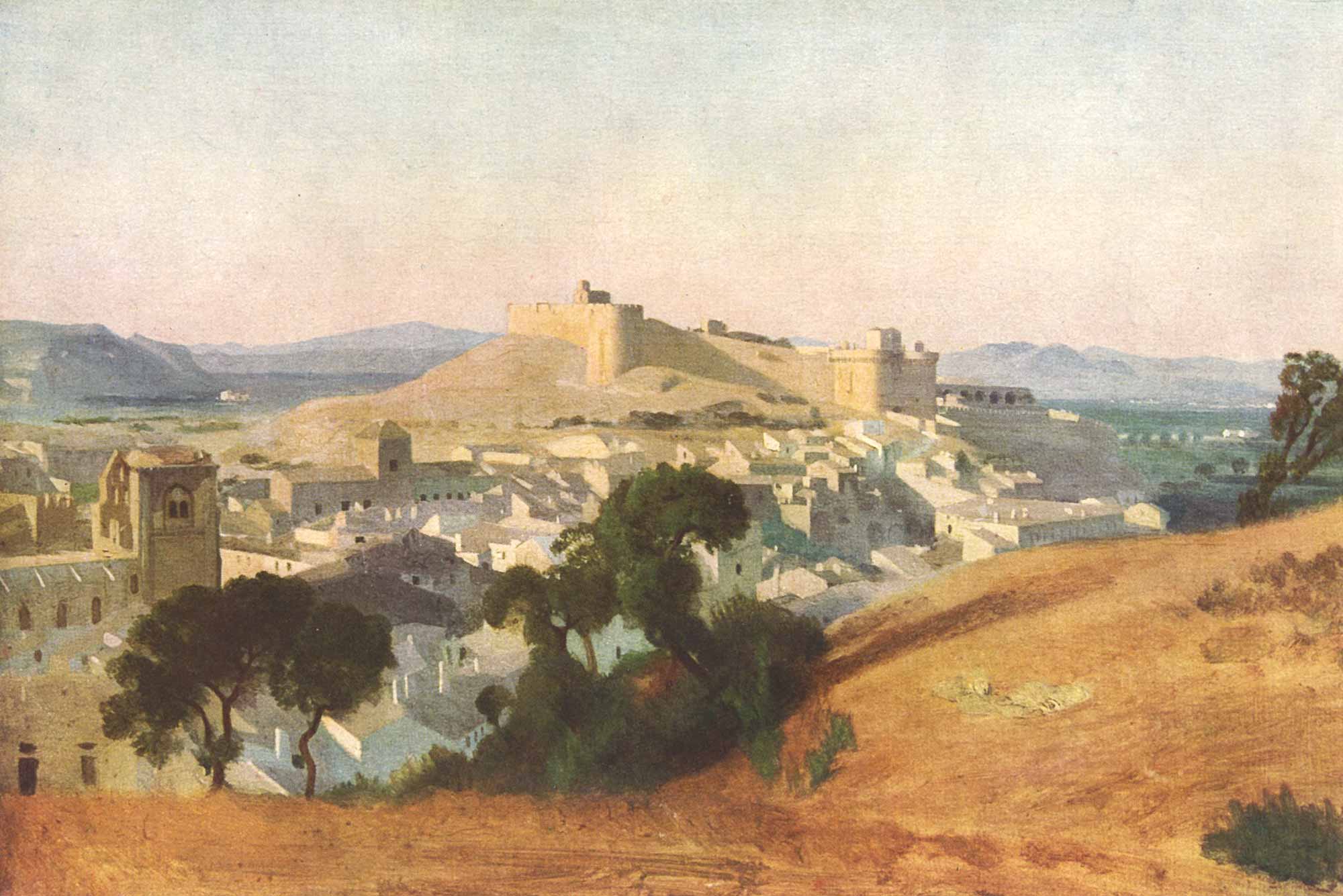 Jean Baptiste Camille Corot Les Avignon'dan Bakış