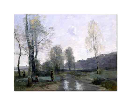 Jean Baptiste Camille Corot Picardy'deki Kanal