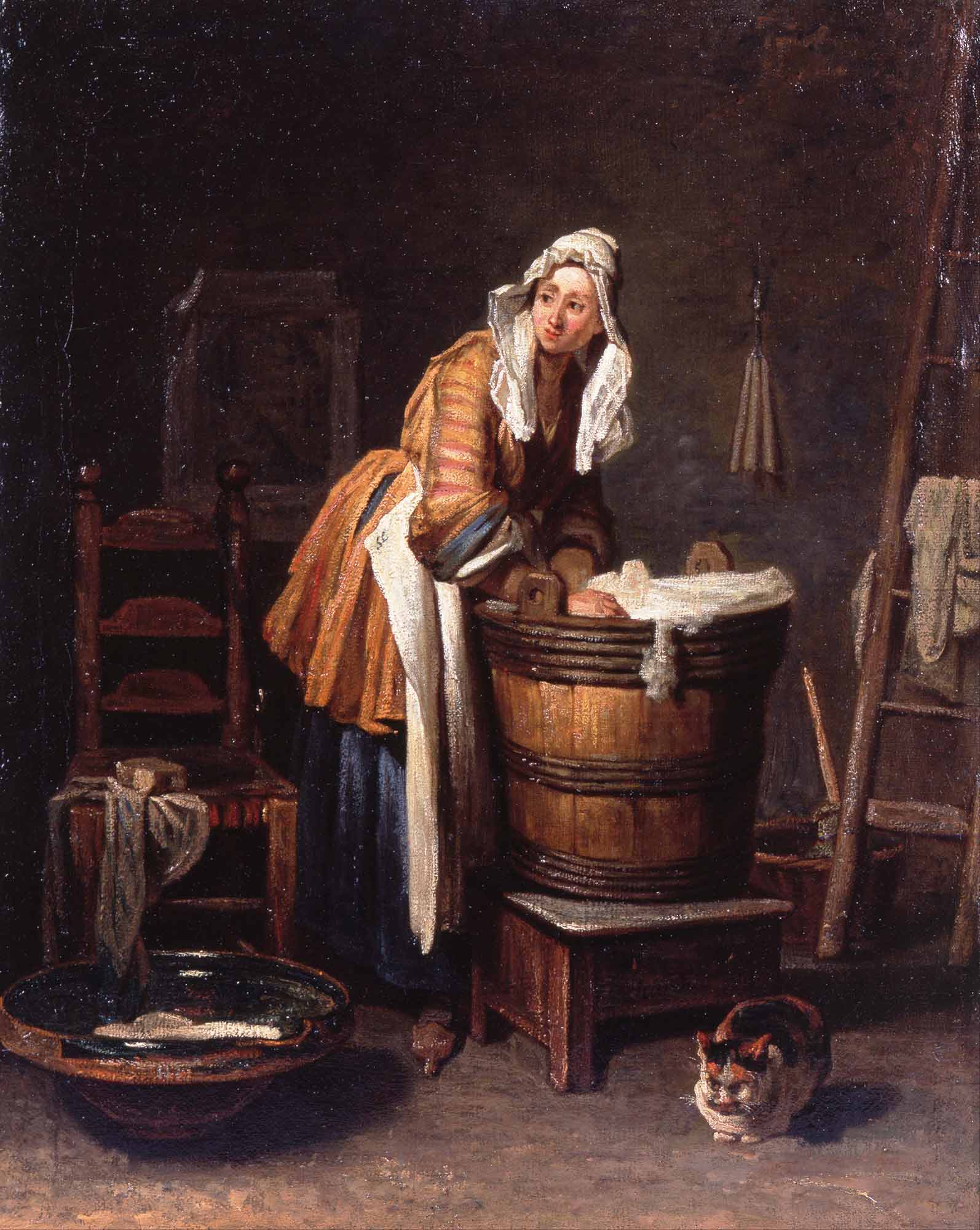 Jean Baptiste Simeon Chardin Çamaşırcı