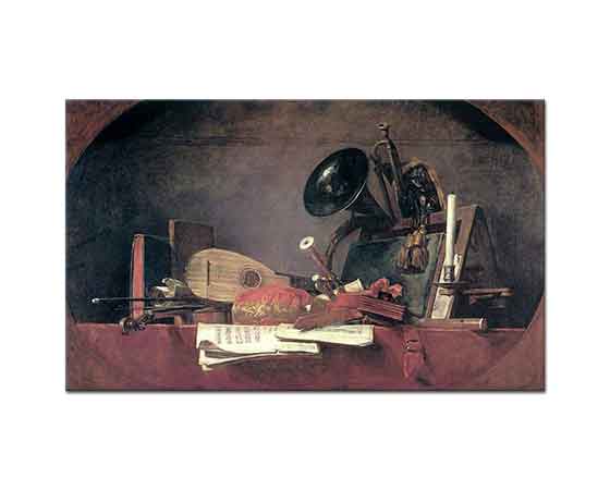 Jean Baptiste Simeon Chardin Müzik Aletleri