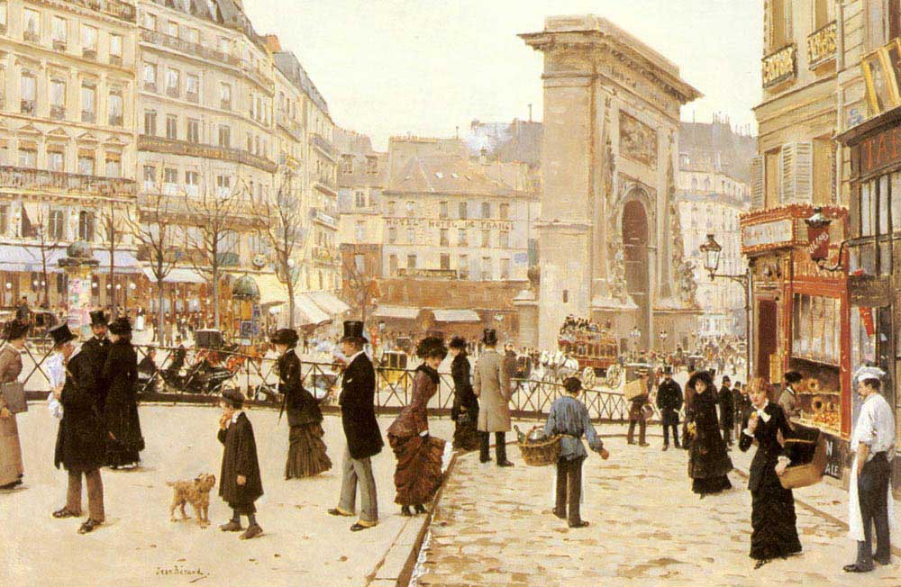 Jean Beraud St Denis Bulvarı