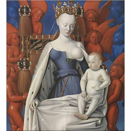 Jean Fouquet Meryem ve İsa