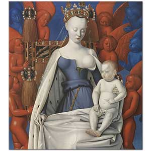 Jean Fouquet Meryem ve İsa