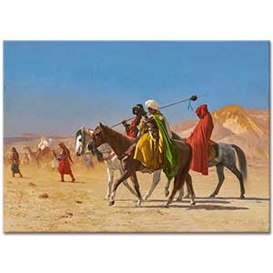 Jean Leon Gerome Çölde Atlılar