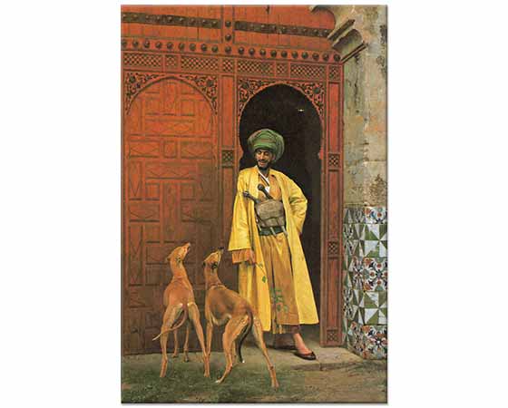 Jean Leon Gerome Arap ve Köpekleri