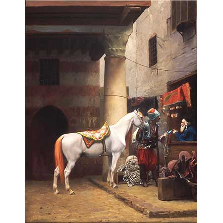 Jean Leon Gerome At Pazarı Kahire