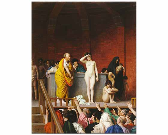 Jean Leon Gerome Esir Pazarı