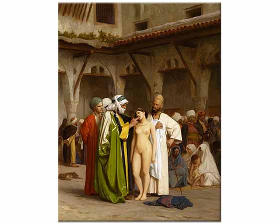 Jean Leon Gerome Esir Pazarında