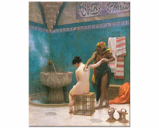 Jean Leon Gerome Fas Hamamı