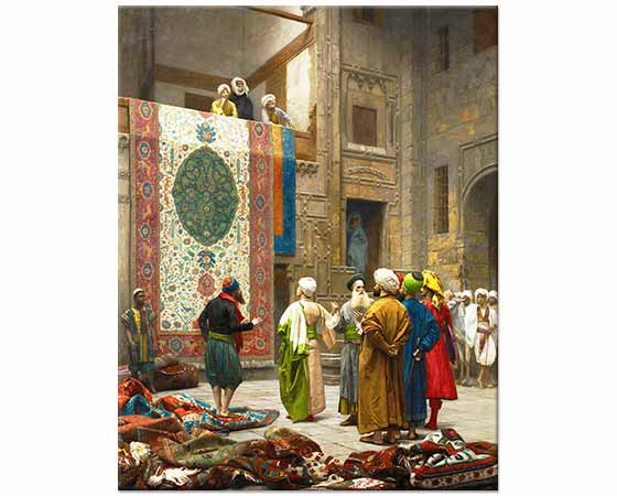 Jean Leon Gerome Halı Tüccarı