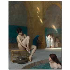 Jean Leon Gerome Hamamda Nü