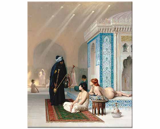 Jean Leon Gerome Harem Hamamı