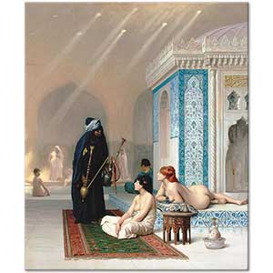 Jean Leon Gerome Harem Hamamı