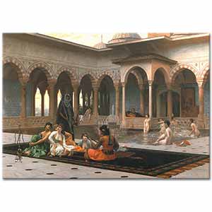 Jean Leon Gerome Saray Terasında