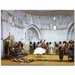 Jean Leon Gerome Semah Eden Dervişler