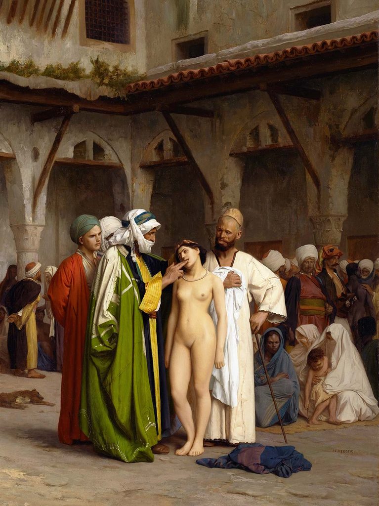 Jean Leon Gerome Esir Pazarında