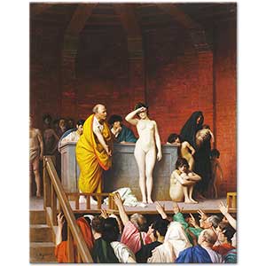 Jean Leon Gerome Esir Pazarı