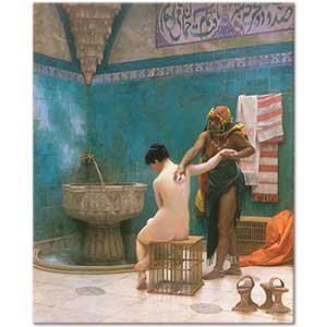 Jean Leon Gerome Fas Hamamı